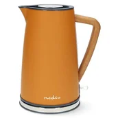 Czajniki elektryczne - Nedis KAWK510EYW Pomarańczowy - miniaturka - grafika 1