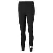 Legginsy - Legginsy damskie Puma ESSENTIALS LOGO czarne 58683201-XS - miniaturka - grafika 1
