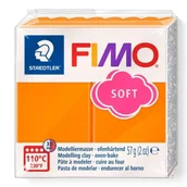 Masy plastyczne - Masa termoutwardzalna Fimo 57g mandarynkowy - Staedtler - miniaturka - grafika 1