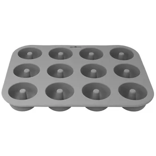 FORMA SILIKONOWA NA 12 PĄCZKÓW DONUTÓW OPONEK - Formy do ciast - miniaturka - grafika 1