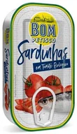 Konserwy i dania rybne - Sardynki w pomidorach BIO 120g Bom Petisco - miniaturka - grafika 1