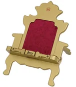 Podpórki do książek - Bookchair Stojak na książkę, czytnik i tablet Throne Bookchair Gold - miniaturka - grafika 1