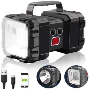 Latarka wielofunkcyjna akumulatorowa powerbank XXL - Latarki - miniaturka - grafika 1