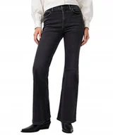 Spodnie damskie - Jeansy Wrangler Fierce Flare 112362622 Constellation W 31 / L 32 - miniaturka - grafika 1