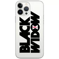 Etui i futerały do telefonów - Etui Marvel dedykowane do Iphone 12 / 12 PRO, wzór: Czarna Wdowa 011 Etui częściowo przeźroczyste, oryginalne i oficjalnie licencjonowane - miniaturka - grafika 1