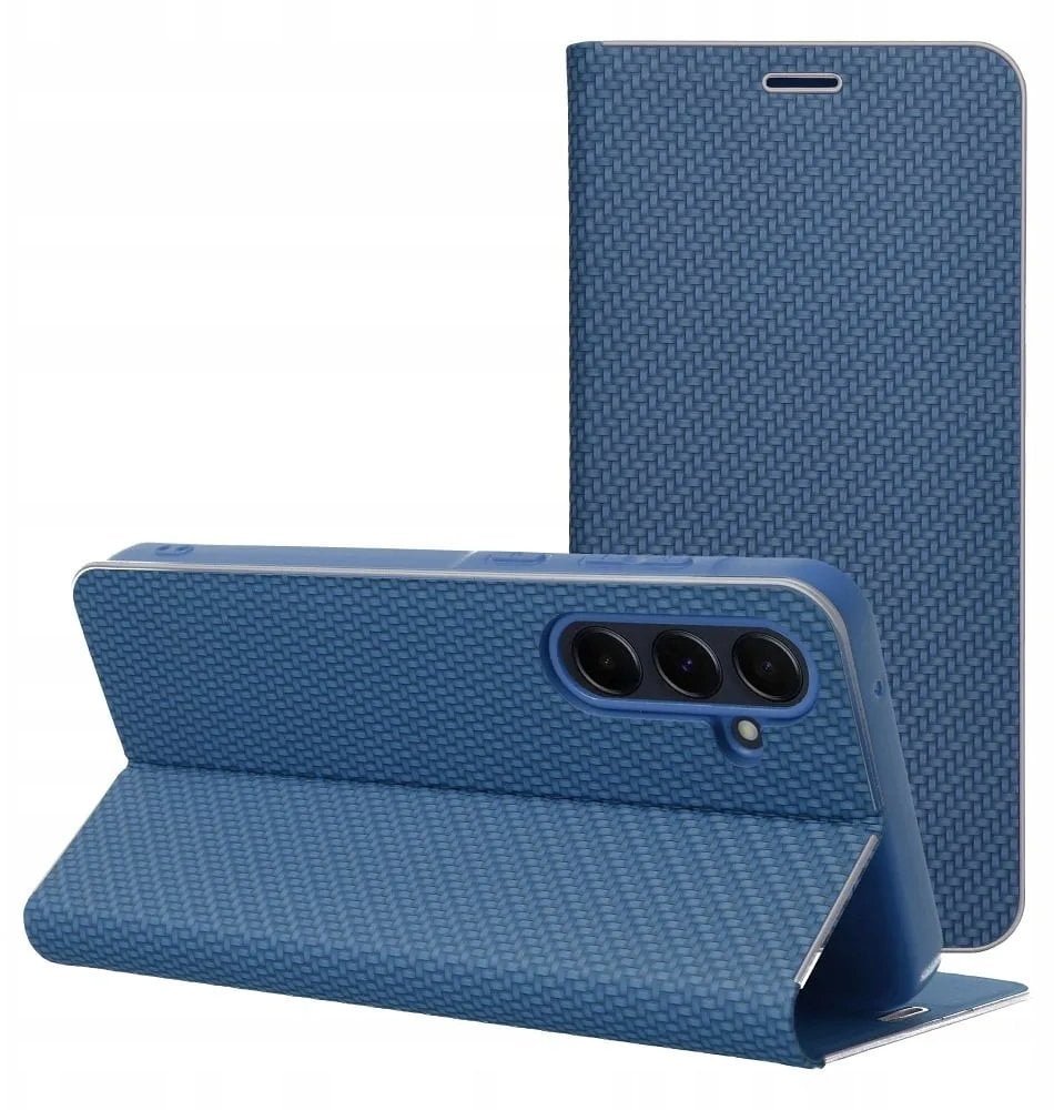 Kabura LUNA Book Carbon do XIAOMI Redmi 15C niebieski