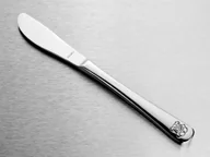 Sztućce dla dzieci - Nóż dziecięcy 18,5 cm Amefa - TEDDY BEAR polerowane - miniaturka - grafika 1