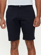 Spodenki męskie - Tommy Hilfiger Szorty materiałowe Harlem MW0MW23568 Granatowy Regular Fit - miniaturka - grafika 1