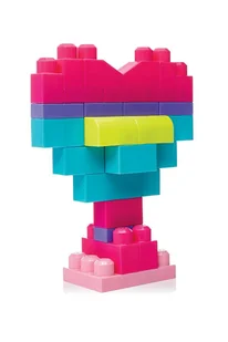 Mega Bloks KLOCKI 60 ELEMENTÓW TORBA ZIELONA CYP66 - Klocki - miniaturka - grafika 6