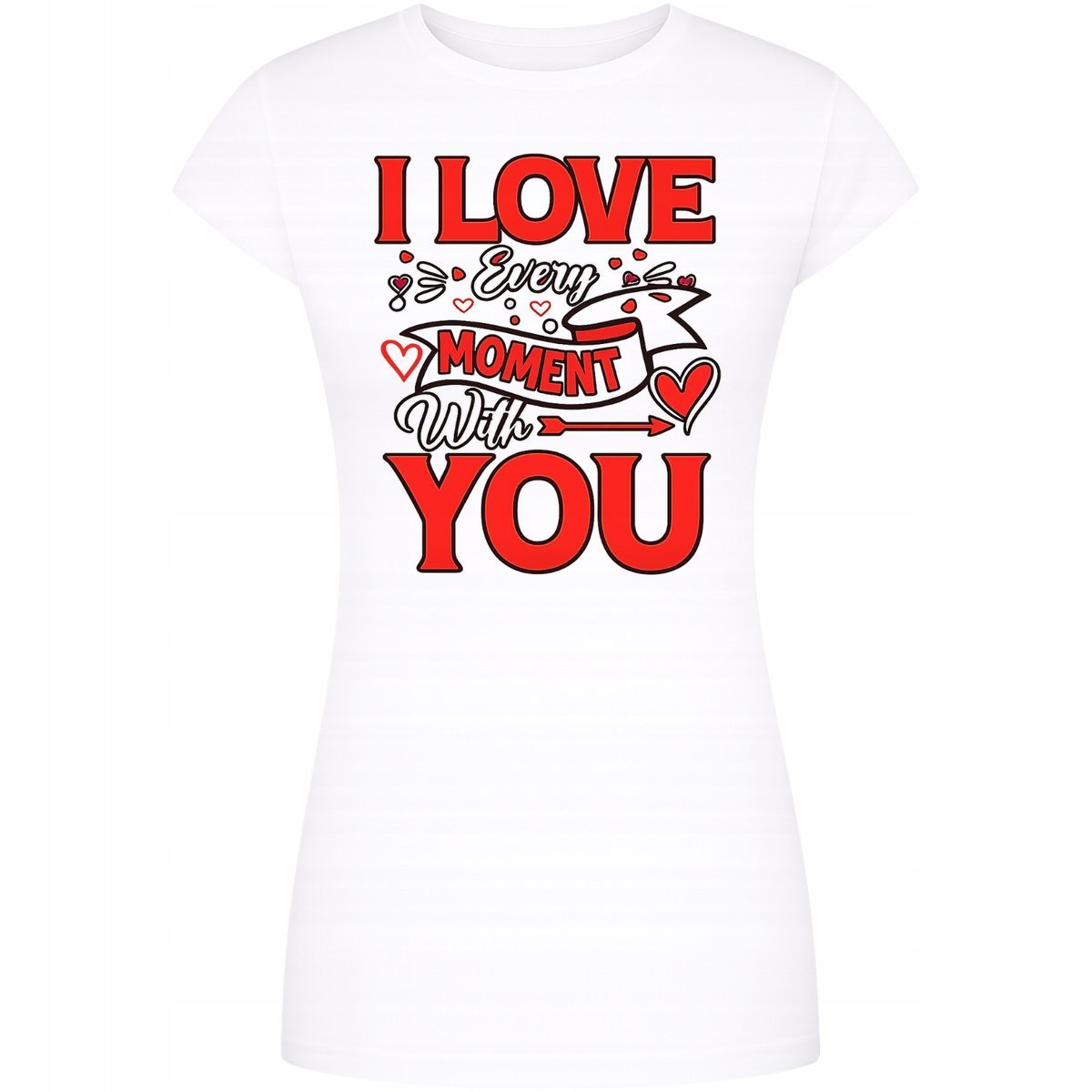 KOSZULKA NA WALENTYNKI NADRUK I LOVE YOU SUPER PREZENT DLA DZIEWCZYNY XXL