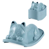 Zabawki i gry sportowe - Smoby Life Bujak kotek niebieski - miniaturka - grafika 1