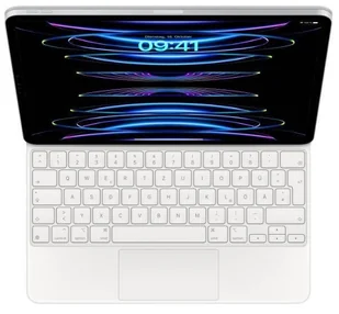 Apple Klawiatura Magic Keyboard MJQL3D/A do iPada Pro 12,9" 5 generacji niemiecki biała MJQL3D/A - Akcesoria do tabletów i e-booków - miniaturka - grafika 6