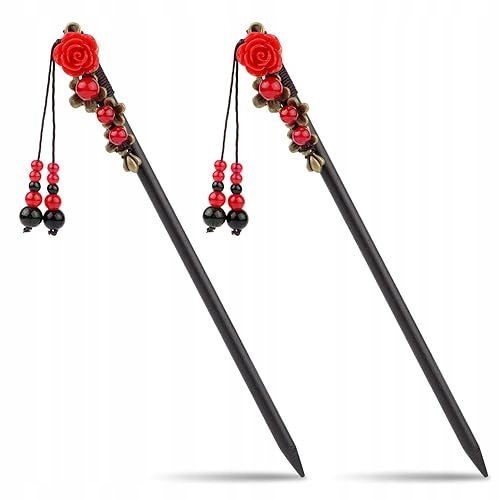 2SZT CHINSKIE PATYCZKI DO WLOSÓW CHINSKIE PATYCZKI WLOSÓW prezent