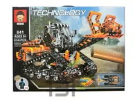 Klocki - Klocki konstrukcyjne TECHNIC zabawki dla dzieci - Koparka no.841 - 814 el. - miniaturka - grafika 1