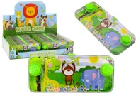 Zabawki zręcznościowe - Gra Wodna Konsola Zręcznościowa Zielona Małpka Żyrafa Safari Pad Kółeczka - miniaturka - grafika 1