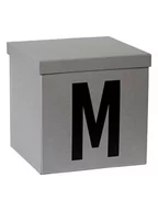 Pudła i pojemniki do przechowywania - STORE IT Skrzynia "M" w kolorze szarym do przechowywania - 30 x 30 x 30 cm - miniaturka - grafika 1