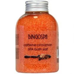 BingoSpa Sól do kąpieli z kofeiną i cynamonem 600 g - Kosmetyki do kąpieli - miniaturka - grafika 2