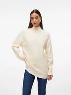 Swetry damskie - Vero Moda Sweter "Gold" w kolorze kremowym - miniaturka - grafika 1