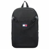 Plecaki - Tommy Hilfiger Jeans TJM Hybrid Plecak 45 cm black - miniaturka - grafika 1