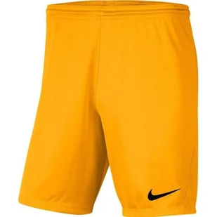 Spodenki dla dzieci Nike Dry Park III NB K ciemnożółte BV6865 739 - Piłka nożna - miniaturka - grafika 1