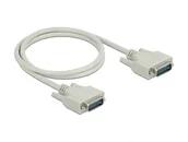 Kable komputerowe i do monitorów - DeLOCK Kabel szeregowy D-Sub15 męski na męski 1 m 85975 - miniaturka - grafika 1