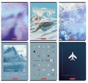 Zeszyty szkolne - Zeszyt A496k kratka mix (5szt) Herlitz - zeszyt - miniaturka - grafika 1