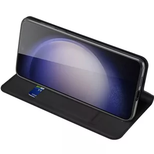 Etui DUX DUCIS Skin Pro - futerał z klapką do Samsung Galaxy S24 czarny - Pozostałe akcesoria do telefonów - miniaturka - grafika 4