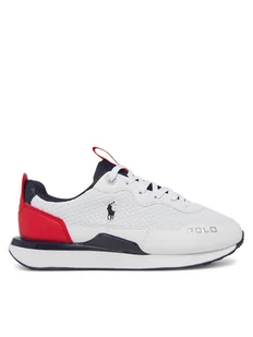 Polo Ralph Lauren Sneakersy Train 89 Sport RL02444101 Biały - Buty dla dziewczynek - miniaturka - grafika 1