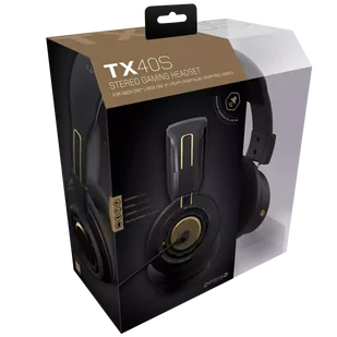 Gioteck TX-40S Czarno-złote - Słuchawki - miniaturka - grafika 4