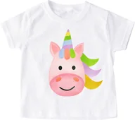 Koszulki dla dziewczynek - Koszulka dla dziecka twarz17 - miniaturka - grafika 1