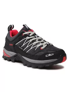 Buty trekkingowe damskie - CMP Trekkingi Rigel Low Wmn Trekking Shoe Wp 3Q54456 Szary - grafika 1