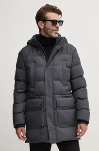 Geox kurtka męska kolor szary zimowa M4628V-T3141-F1054 - Kurtki męskie - miniaturka - grafika 1