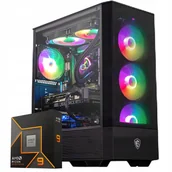 Zestawy komputerowe - Komputer Gamingowy Ryzen 9 9900X RTX 5080 32GB DDR5 2TB - miniaturka - grafika 1