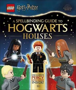 LEGO Harry Potter A Spellbinding Guide to Hogwarts Houses: With Exclusive Percy Weasley Minifigure - Pozostałe książki - miniaturka - grafika 1