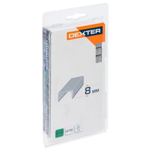 Dexter Zszywki Typ 140 6720 szt. 10.6 / 8 mm - Inne mocowania - miniaturka - grafika 1