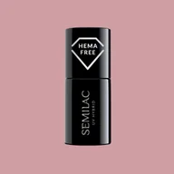 Lakiery hybrydowe - Semilac Semilac 586 Dirty Rose Nude 7ml - miniaturka - grafika 1