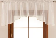 Firany - Dekoria Lambrekin łuk Lily z koronką ecru 200x80 cm Woale 467-900-01 - miniaturka - grafika 1