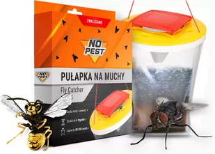 NO-PEST Pułapka na muchy, osy wabiąca worek Fly Catcher Big Bag No Pest - Zwalczanie i odstraszanie szkodników - miniaturka - grafika 1