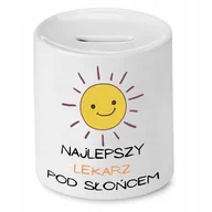 Skarbonki - SKARBONKA DLA LEKARZA DOKTORA NAJLEPSZY LEKARZ z Nadrukiem ze Zdjęciem - miniaturka - grafika 1