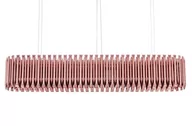 Lampy sufitowe - KingHome Lampa wisząca GALLIANO LONG miedziana aluminium stal węglowa 1162.S2.COPPER - miniaturka - grafika 1