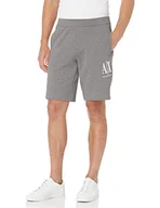 Majtki damskie - Armani Exchange Męskie logo z przodu, regulowane stringi na co dzień, Bros Htr Grey, L - miniaturka - grafika 1