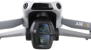 SZKŁO HARTOWANE 9H NA OBIEKTYW GIMBALA DRONA DO DJI AIR 3S - ZESTAW 2 SZTUK - Akcesoria do drona - miniaturka - grafika 1