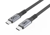 Kable USB - Kabel USB4 USB-C MicroConnect Premium 2m 40Gbps, 100W - miniaturka - grafika 1