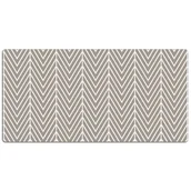 Podkładki na biurko - Mata na biurko Wzór w drobną jodełkę 120x60 cm - miniaturka - grafika 1