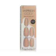 Sztuczne paznokcie i akcesoria - Kiss imPRESS Color Coffin Shape Sztuczne paznokcie 30 szt Odcień 506 Latte - miniaturka - grafika 1