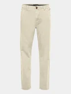 Spodnie męskie - Blend Chinosy 20716448 Beżowy Slim Fit - miniaturka - grafika 1