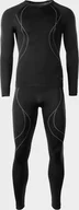 Bielizna sportowa męska - Hi-Tec BIELIZNA SET IKAR SET BLACK/GREY XXXL - miniaturka - grafika 1
