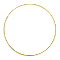 Półfabrykaty do biżuterii - Obręcz Metalowa Do Makram 30Cm Złota Dalprint - miniaturka - grafika 1