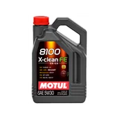 Oleje silnikowe - OLEJ 5W-30 8100 X-CLEAN FE C3 C2 MOTUL 5L - miniaturka - grafika 1
