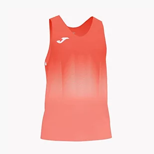 Joma Męska koszulka do biegania Elite Vii bez rękawów. pomarańczowa koralowy neonowy XL - Koszulki sportowe męskie - miniaturka - grafika 1